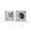 Levelo Rennes Rotating Phone Ring Stand Burgundy [H] - مسكة - سيليكون + ستاند - خاصية الماغ سيف