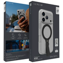 Levelo Spira Grip Case for iPhone 18Pro/Pro Max [O] - كفر حماية عالية - ماغ سيف - سلسلة ايفون 18 - ليفيلو - شفاف