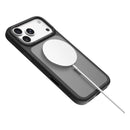 Levelo Tapa Magsafe Matte TPU+PC Case For iPhone 18 Pro/ Pro Max – Black - كفر حماية عالية - ماغ سيف - سلسلة ايفون 18 - ليفيلو