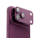 Levelo TrioPro Camera Lens Protector iPhone 18Pro/Pro Max - Burgundy [O] - حماية لعدسة كاميرا الهاتف - ايفون 18برو / 18برو ماكس