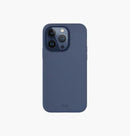 Uniq Hybrid Lino Hue MagSafe Case for iPhone 15/15 Plus/15 Pro/15 Pro MAX - Navy Blue [B] - كفر حماية عالية - يونيك - ماغ سيف