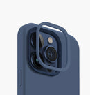 Uniq Hybrid Lino Hue MagSafe Case for iPhone 15/15 Plus/15 Pro/15 Pro MAX - Navy Blue [B] - كفر حماية عالية - يونيك - ماغ سيف