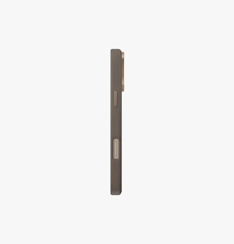 Uniq Hybrid Lyden DS Dual-Tone Premium Leatherette MagSafe Case for iPhone 16 Pro/16 Pro MAX [B] - كفر حماية عالية - يونيك - جلد - ماغ سيف