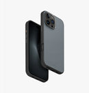 Uniq Hybrid Lyden DS Dual-Tone Premium Leatherette MagSafe Case for iPhone 16 Pro/16 Pro MAX [B] - كفر حماية عالية - يونيك - جلد - ماغ سيف