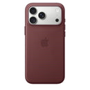 Apple TechWoven Case with MagSafe for iPhone18 Pro /Pro Max Burgundy [N] - كفر ايفون 18برو/18برو ماكس  مع ماجسيف