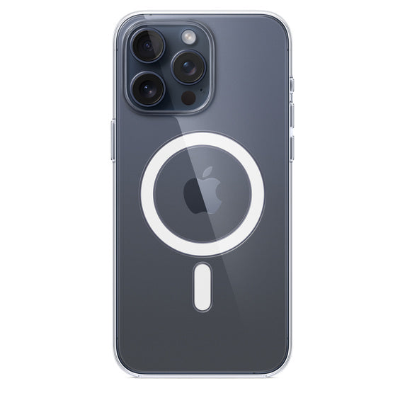 Clear Case with MagSafe - كفر ايفون مع ماغ سيف - شفاف