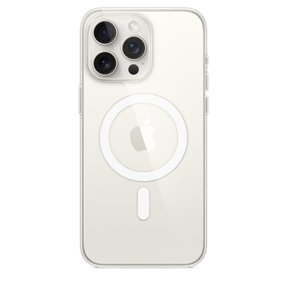 Clear Case with MagSafe - كفر ايفون مع ماغ سيف - شفاف