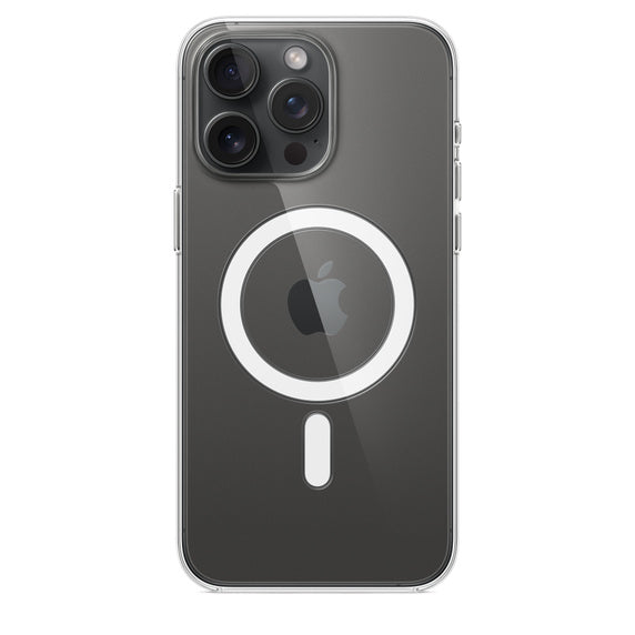 Clear Case with MagSafe - كفر ايفون مع ماغ سيف - شفاف