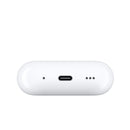 Apple AirPods Pro 2nd generation - USB‑C - MagSafe[F] - سماعة ابل - ايربودز برو 2 - منفذ الشحن تايب سي - مع علبة شحن ماغ سيف - كفالة 12 شهر