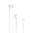 Apple EarPods with USB-C Connector سماعة ابل - الاصلية - منفذ شحن الجهاز تايب سي - لأجهزة أيفون  15 / 16 وأجهزة الأيباد برو - كفالة 12 شهر