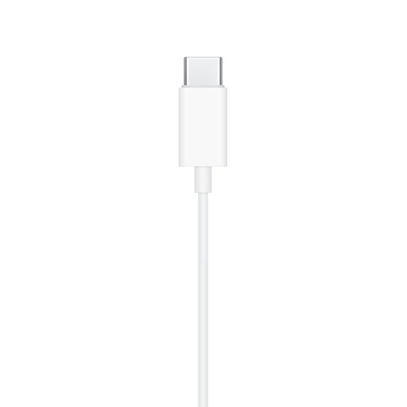 Apple EarPods with USB-C Connector سماعة ابل - الاصلية - منفذ شحن الجهاز تايب سي - لأجهزة أيفون  15 / 16 وأجهزة الأيباد برو - كفالة 12 شهر
