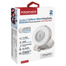 Promate MagSafe LED Ring Light 360° Rotatable Rose Gold [BO] - اضاءة - للتصوير + مراية - ماغ سيف - متوافقة مع جميع الاجهزة التي تدعم الماغ سيف