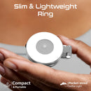 Promate MagSafe LED Ring Light 360° Rotatable Grey [BO] - اضاءة - للتصوير + مراية - ماغ سيف - متوافقة مع جميع الاجهزة التي تدعم الماغ سيف