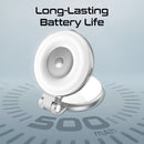 Promate MagSafe LED Ring Light 360° Rotatable Grey [BO] - اضاءة - للتصوير + مراية - ماغ سيف - متوافقة مع جميع الاجهزة التي تدعم الماغ سيف