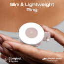 Promate MagSafe LED Ring Light 360° Rotatable Rose Gold [BO] - اضاءة - للتصوير + مراية - ماغ سيف - متوافقة مع جميع الاجهزة التي تدعم الماغ سيف