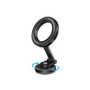 Promate MagGrip™ 360° Cradleless Foldable Magnetic Ring Smartphone Holde - Black [BO] - ستاند سيارة - بروميت - ماق سيف