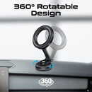 Promate MagGrip™ 360° Cradleless Foldable Magnetic Ring Smartphone Holde - Black [BO] - ستاند سيارة - بروميت - ماق سيف