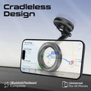 Promate MagGrip™ 360° Cradleless Foldable Magnetic Ring Smartphone Holde - Black [BO] - ستاند سيارة - بروميت - ماق سيف
