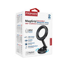Promate MagGrip™ 360° Cradleless Foldable Magnetic Ring Smartphone Holde - Black [BO] - ستاند سيارة - بروميت - ماق سيف
