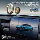 Promate Car Charging Mount Magnetic Wireless 15W Qi2 - Black [BO] - ستاند سيارة + شحن التليفون - بروميت - ماق سيف