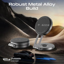 Promate Car Charging Mount Magnetic Wireless 15W Qi2 - Black [BO] - ستاند سيارة + شحن التليفون - بروميت - ماق سيف
