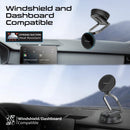 Promate 15W Versatile Ultra-Thin Cradleless Wireless Car Charger - Black [BO] - ستاند سيارة + شحن التليفون - بروميت - ماق سيف