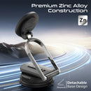 Promate 15W Versatile Ultra-Thin Cradleless Wireless Car Charger - Black [BO] - ستاند سيارة + شحن التليفون - بروميت - ماق سيف
