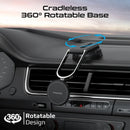 Promate 15W Versatile Ultra-Thin Cradleless Wireless Car Charger - Black [BO] - ستاند سيارة + شحن التليفون - بروميت - ماق سيف