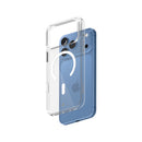 Smartix Ultraguard Magnetic Bundle for iPhone 18 Pro/Pro max (Magnetic Clear Case + Screen Protector) - Clear - كفر حماية + حماية شاشة شفافة