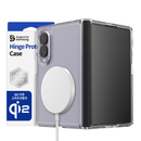 Araree Duple 360 Magsafe Cover For Z Fold 8-Clear Black [BU] - كفر سامسونج  - حماية عالية - ماغ سيف