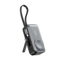 NEO Power Bank 5000mAh with i-watch charger with Cable Type-C (20W) [b] - بطارية متنقلة - مع شاحن ايفون + تايب سي + شحن الساعة - كفالة 12شهر