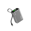 NEO Power Bank 25000 mAh with type-C Cable 100W with TFT Dynamatic LED power display [b] - بطارية متنقلة - برودو - سعة 25000 - سلك شاحن تايب سي - 1 منفذ تايب سي - 1 منفذ يو اس بي - شاشة رقمية - قوة 100واط - كفالة 24 شهر