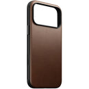 Nomad Modern Leather Case for iPhone 17 Pro / ProMax (Brown) - [C] - كفر حماية - جوده عاليه - جلد - ماغ سيف