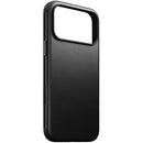 Nomad Modern Leather Case for iPhone 17 Pro / ProMax (Black) - [C] - كفر حماية - جوده عاليه - جلد - ماغ سيف