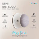 PAWA Mag Beats Mini Magsafe Speaker | White [O] - سبيكر ميني - ماغ سيف - كفالة 12 شهر