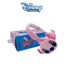 Disney Stitch Wireless Bluetooth Headphones AH-806 HIFI Sound Stereo Foldable Headsets with Mic for Children - Pink [H] - سماعة رأس بلوتوث - للأطفال - كفالة 12 شهر