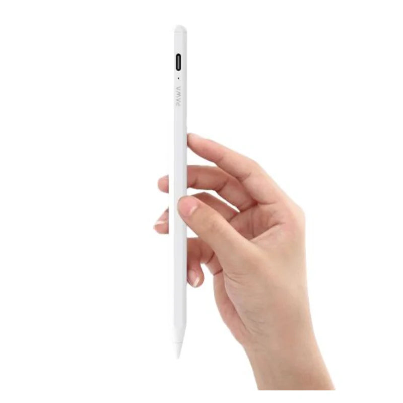 Pawa Universal Active Pen - 130mAh / White - قلم الكتروني - لجميع انواع الاجهزة - كفالة 12 شهر