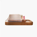 Ninja Labs Flex Pouch for iPhone 17 Pro / 17 Pro Max Case (Mocha/Clear) [C] -  كفر حماية عالية + محفظة - نينجا