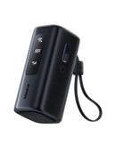 Baseus EnerGeek GX11 MiFi Power Bank 20000mAh 67W - Cosmic Black [D] بطارية متنقلة - بيسوس - سعة 20000 + واي فاي فور جي - شاشة رقميه - قوة 67 واط - كفالة 24 شهر