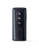 Baseus EnerGeek GX11 MiFi Power Bank 20000mAh 67W - Cosmic Black [D] بطارية متنقلة - بيسوس - سعة 20000 + واي فاي فور جي - شاشة رقميه - قوة 67 واط - كفالة 24 شهر