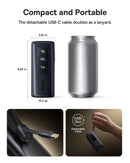 Baseus EnerGeek GX11 MiFi Power Bank 20000mAh 67W - Cosmic Black [D] بطارية متنقلة - بيسوس - سعة 20000 + واي فاي فور جي - شاشة رقميه - قوة 67 واط - كفالة 24 شهر