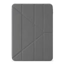 Pipetto Origami No.1 Case for iPad Air 13" 2024 (Grey)[C] - كفر ايباد + ستاند + مكان للقلم