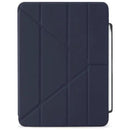 Pipetto Origami No.3 Pencil Case for iPad Air 13" 2024 (Dark Blue) [C] - كفر ايباد + ستاند + مكان للقلم