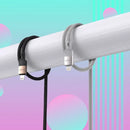 PAWA Levin Braided Cable USB-A to Lightning 3.1A -1.2M GREY TITANUM - سلك شحن ايفون - باوا - طول 1.2 سم - كفالة 24 شهر