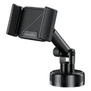Porodo Blue Vaccum Suction Care Phone Mount Dashboard & Windshield Compatible - Black [O] - ستاند سيارة مناسب لجميع انواع الاجهزة - شفط بدون شحن - دوران 360 درجة
