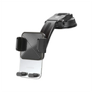 Porodo Crystal Mount Extended Base - Black - ستاند سيارة مناسب لجميع انواع الاجهزة - بورودو