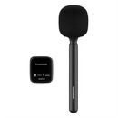 Porodo Two-Device Connect Handheld Lavalier Microphone - Black [O] - ميكروفون - تصوير - خاصية استقبال الصوت من جميع الاتجاهات - بورودو - كفالة 24 شهر