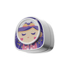 Porodo Lifestyle Kids Portable Neck Fan Purple Purple [O] - مروحة رقبة للأطفال - برودو - كفالة 24 شهر