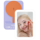 Porodo Magsafe Power Bank 5000mAh Mirror + Dynamic Light Modes - Purple - بطارية متنقلة ماغ سيف + مراية + 1 منفذ تايب سي - سعة 5000 ملي أمبير - كفالة 24 شهر
