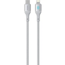 Porodo USB-C to Lightning Charging & Data Cable PD 27W 1m - Grey - سلك شحن ايفون  تايب سي - برودو - كفالة سنتين - طول 1 متر